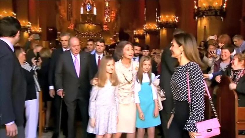 [VIDEO] Letizia vs Sofía: Video de impasse entre reinas es comidillo mundial