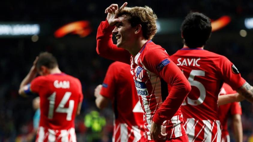 Atlético de Madrid y Arsenal responden a su favoritismo con triunfos en la Europa League