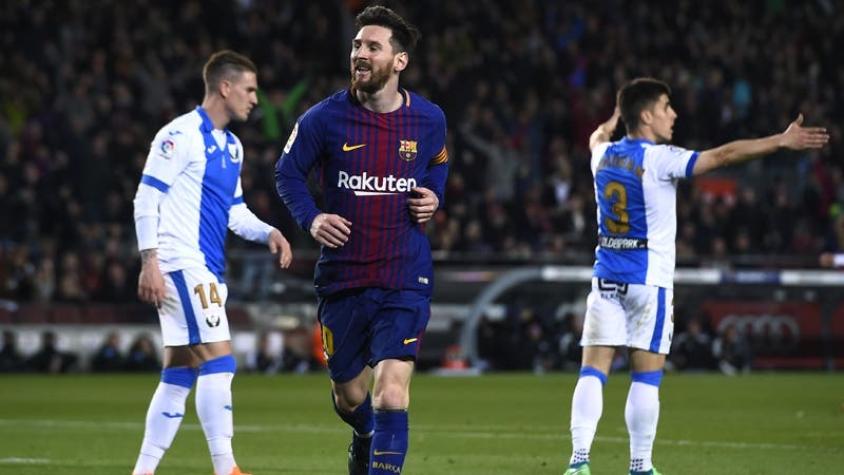 Barcelona gana con hat-trick de Messi e iguala récord histórico de invictos en España