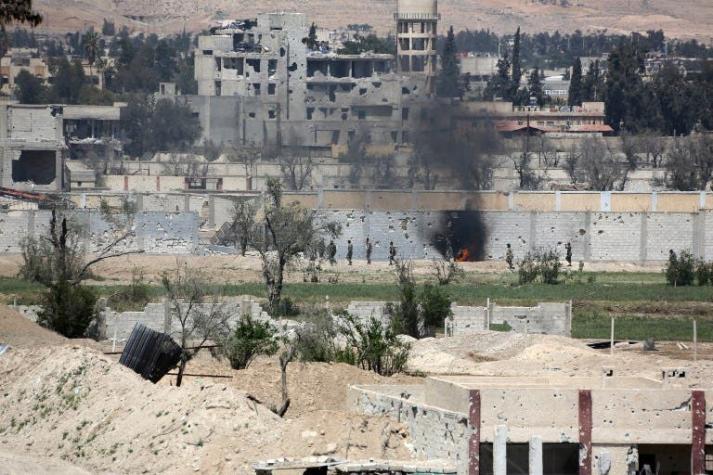 Al menos 14 muertos deja ataque contra base aérea siria