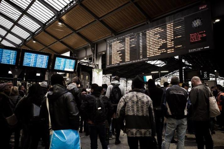 Estiman que huelga de trenes en Francia ha costado más de 100 millones de euros