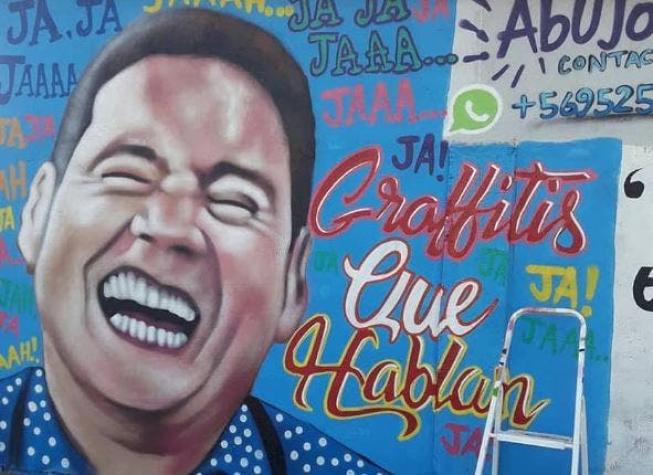 Pancho Saavedra y su gran mural: "Es lo más cercano a tener una estrella en el Paseo de la Fama"