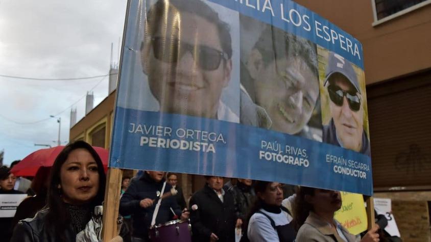 Frente Oliver Sinisterra: Disidentes de las FARC acusados de la muerte de periodistas ecuatorianos