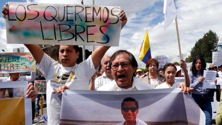 "Nunca nos habían matado así": la indignación en Ecuador tras la muerte del equipo de El Comercio