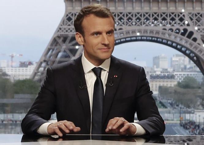 Emmanuel Macron afirma que bombardeos en Siria no fueron una declaración de guerra