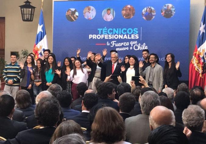 [VIDEO] Piñera asegura que "no habrá lucro" en educación superior