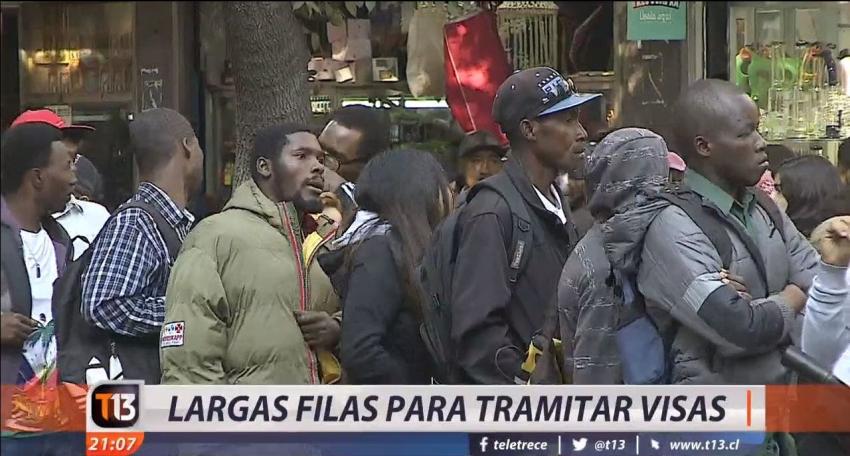 [VIDEO] Visas para venezolanos y haitianos: Dudas y largas filas en Extranjería