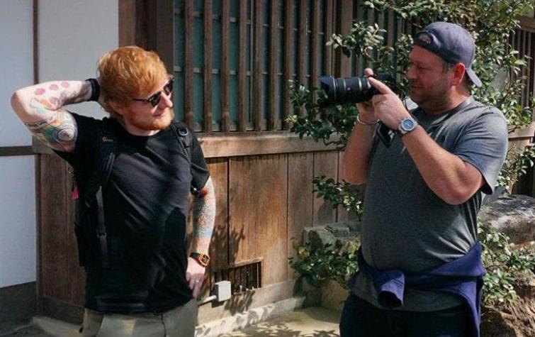 [FOTOS] El guardaespaldas de Ed Sheeran o el mejor Instagram del universo