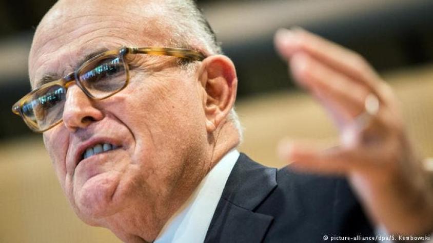 Exalcalde de Nueva York  Rudolph Giuliani se suma al equipo de abogados de Trump