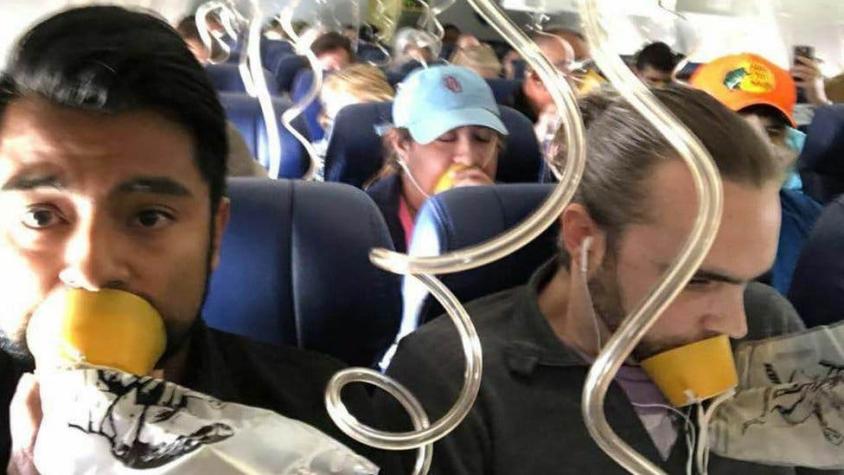 ¿Te das cuenta qué está mal en esta foto tomada en un aterrizaje de emergencia?