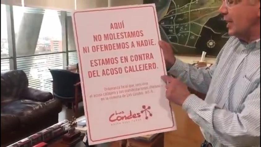 [VIDEO] Las Condes implementa medidas contra el acoso callejero