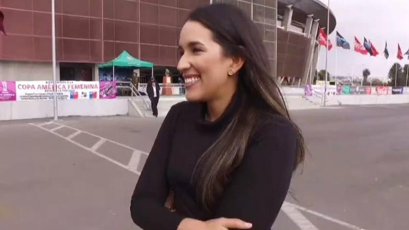 [VIDEO] Alejandra Rueda: La hija del DT de La Roja que está siguiendo la Copa América