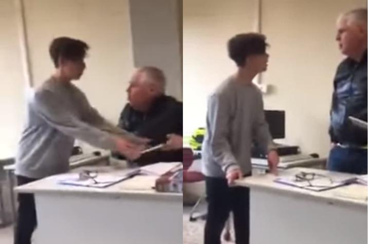[VIDEO] Indignación en Italia por estudiantes que agredieron a profesor