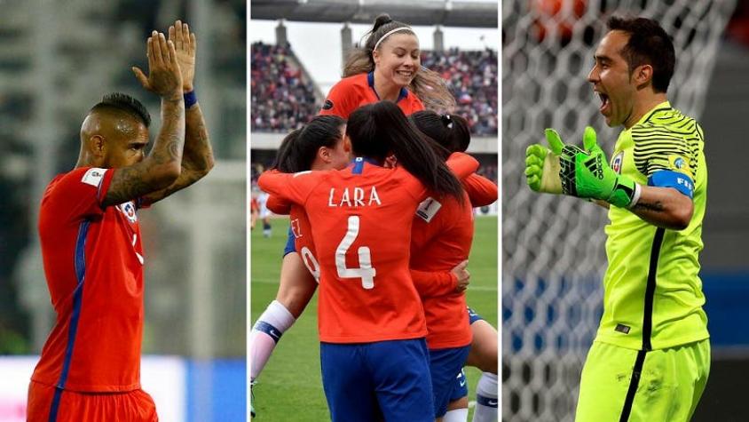 Seleccionados felicitan a La Roja tras golear a Argentina en la Copa América Femenina