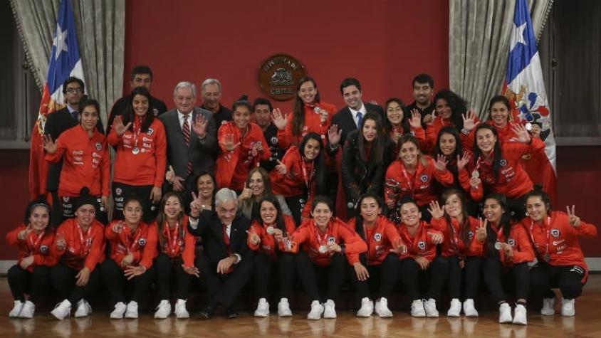 [VIDEO] Piñera le pide a La Roja que gane el título en el Mundial de Francia 2019