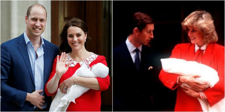 La duquesa de Cambridge hace un homenaje a Diana al presentar a su tercer hijo