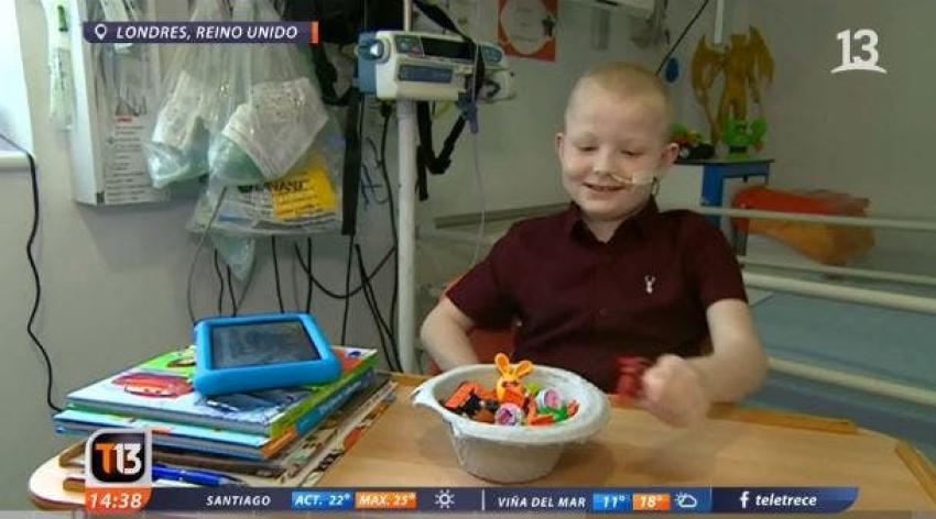 [VIDEO] Niño recibe penta trasplante en Inglaterra