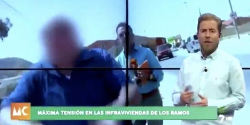 [VIDEO] Periodista español es agredido mientras realizaba un reportaje