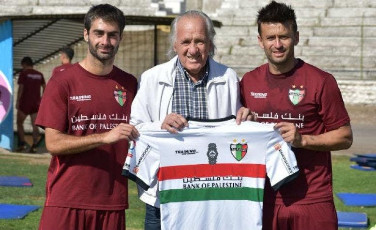 [FOTOS] Óscar "Popeye" Fabbiani vuelve a La Cisterna en especial visita a Palestino