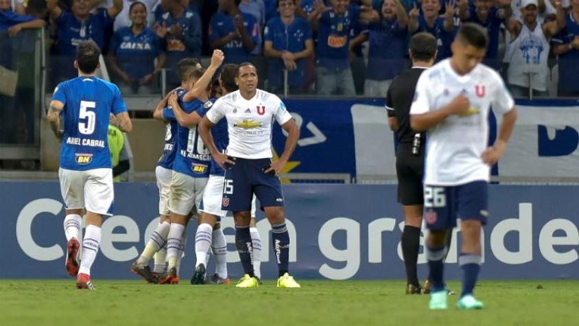 [VIDEO] Un funeral: Así se fue la salida de la U del estadio tras caer 7-0 ante Cruzeiro