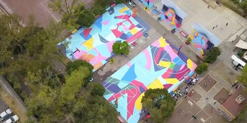 [VIDEO] El "graffiti solar" de Ciudad de México