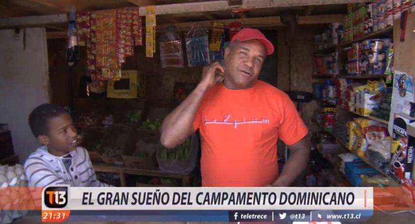 [VIDEO] Campamento dominicano en Colina celebra medida de regularización de inmigrantes