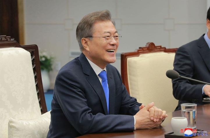 Presidente surcoreano sugiere a Donald Trump para el Nobel de la Paz