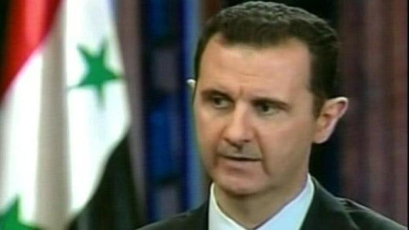 Assad dice que ataques contra Siria le llevan más que nunca a "luchar contra el terrorismo"