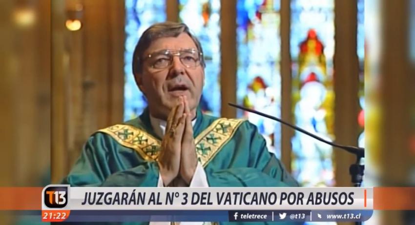 [VIDEO] Juzgarán por abusos sexuales al número 3 del Vaticano