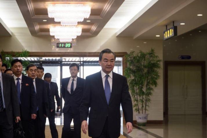 Ministro chino de Relaciones Exteriores llega a Corea del Norte
