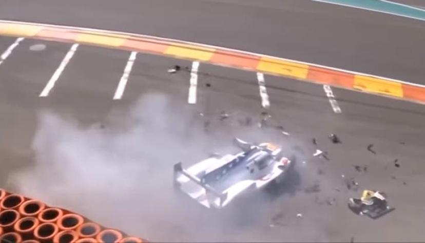 [VIDEO] Nieto de Emerson Fittipaldi sufre duro accidente y se fractura ambas piernas