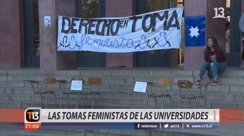 [VIDEO] Las tomas feministas de las universidades en contra de acosos y abusos