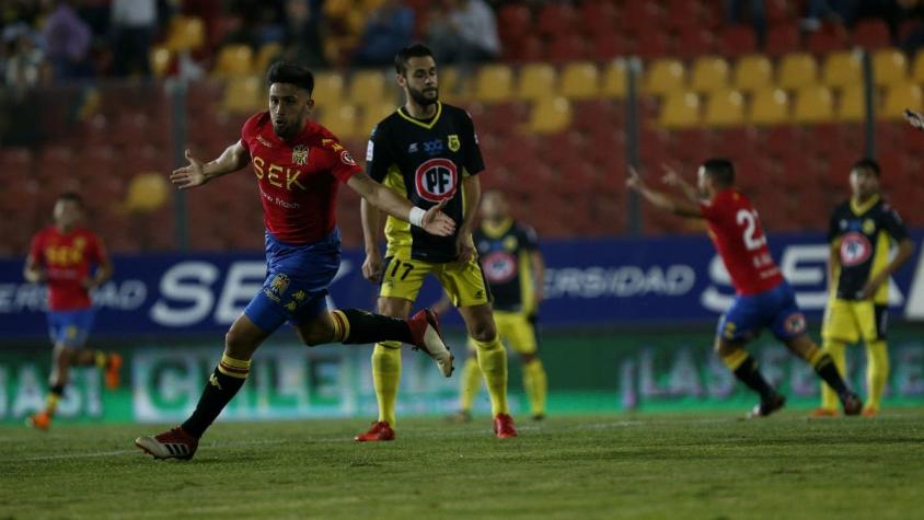 Unión Española golea a San Luis en el arranque de la fecha 12 del Campeonato