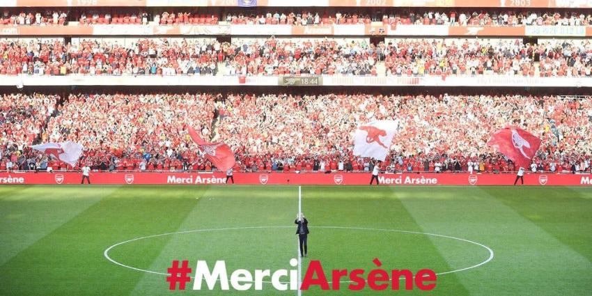 [VIDEO] "Merci Arsene": La emotiva dedicatoria del Arsenal a Wenger en su adiós