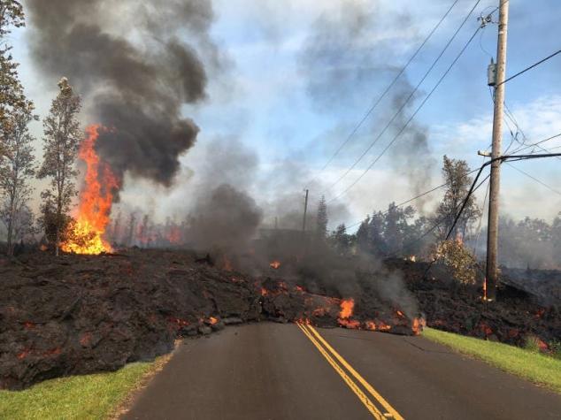[VIDEO] Las impactantes imágenes de la erupción del Volcán Kilauea en Hawái