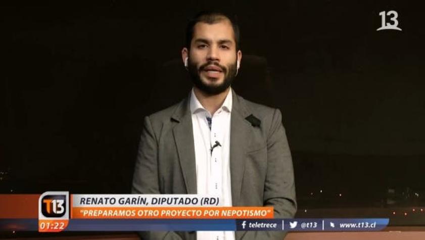 [VIDEO] Renato Garín, diputado FA: "Los dichos del Fiscal Nacional son de la máxima gravedad"