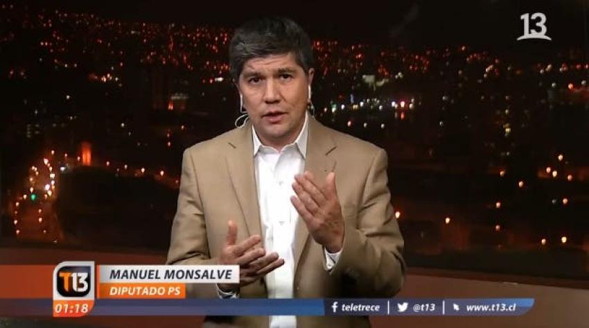 [VIDEO] Manuel Monsalve (PS): "El ministro Larraín ha sido confuso y contradictorio"