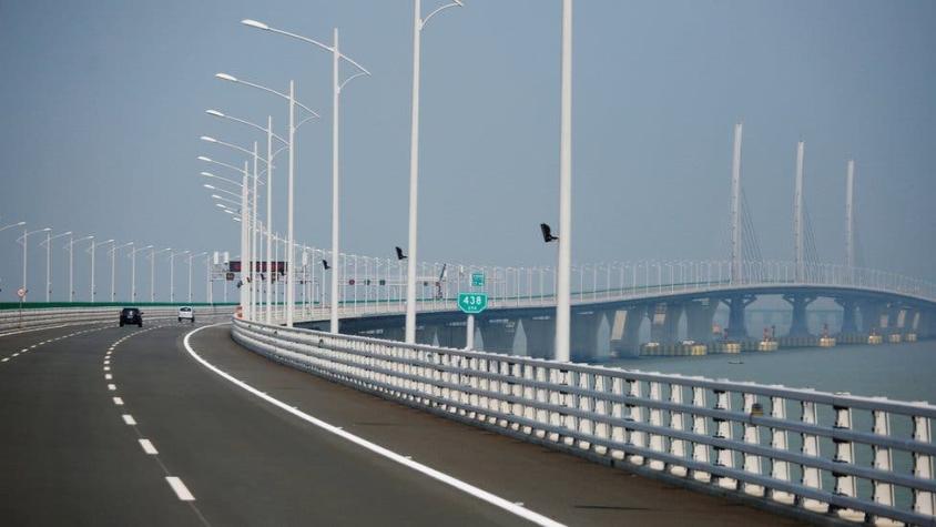 El polémico puente Hong Kong-Zuhai-Macao, el proyecto chino de US$20.000 millones