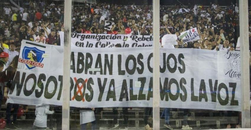 Hinchas de Colo Colo y la UC llaman a terminar con el machismo en el  Fútbol