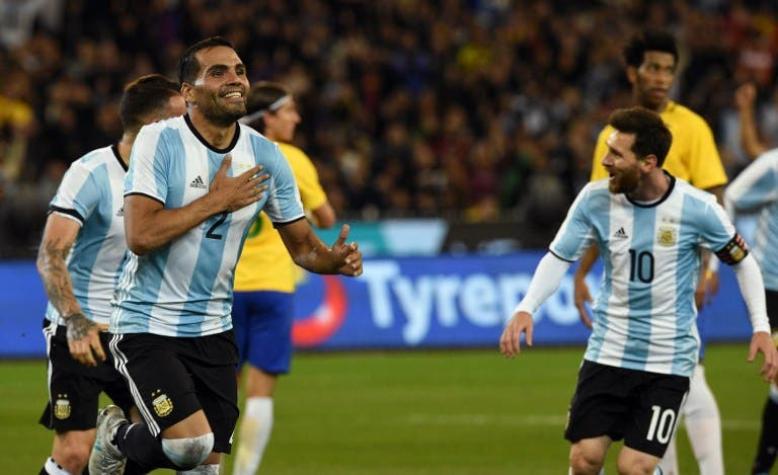 Preocupación para Sampaoli: Gabriel Mercado se lesiona y es duda para el Mundial