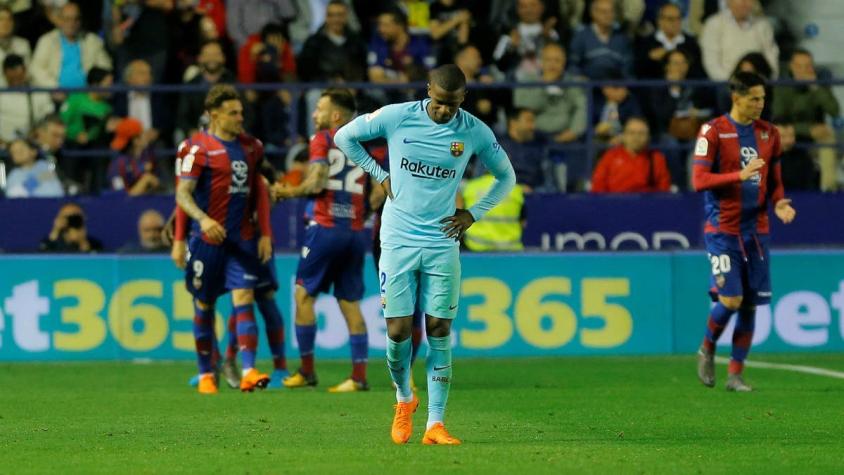 Barcelona pierde su imbatibilidad luego de caer contra el Levante en “guerra de goles”