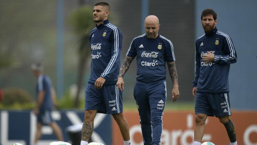 Sampaoli entrega lista preliminar de Argentina para Rusia 2018 con Messi a la cabeza