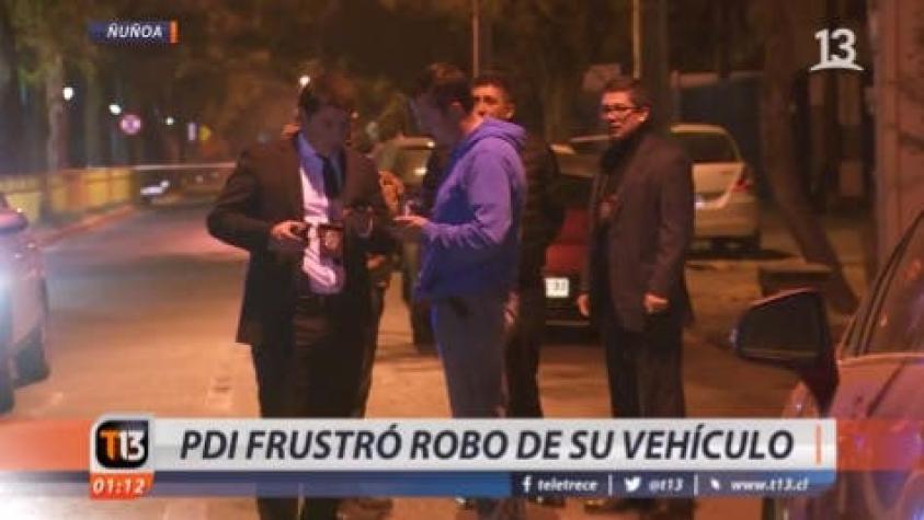 [VIDEO] Funcionaria de la PDI frustró robo de su vehículo