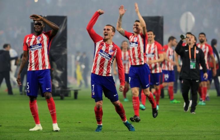 [VIDEO] Los goles con que Atlético de Madrid se coronó campeón de la Europa League
