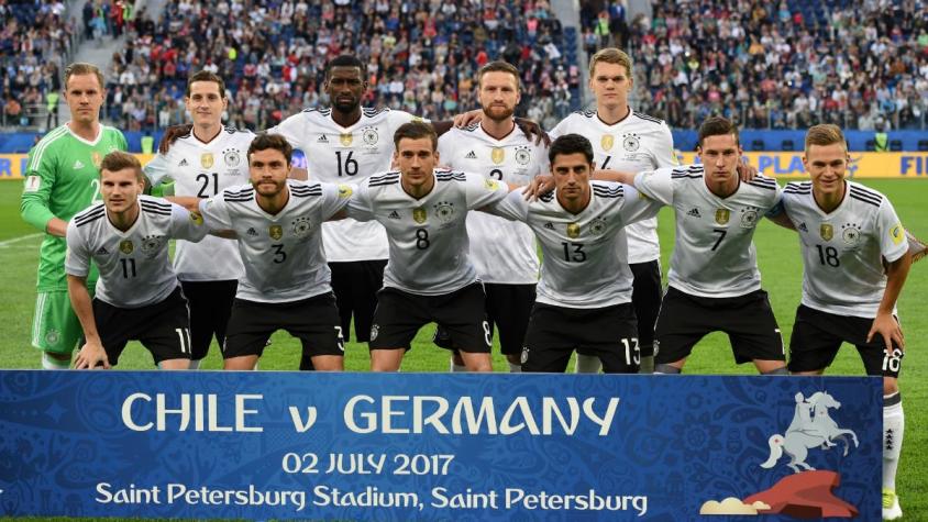 [VIDEO] Los alemanes que le ganaron a Chile la Copa Confederación y tampoco irán a Rusia