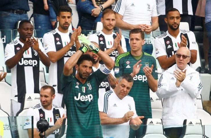 [VIDEO] El emotivo momento en el que Gianluigi Buffon dijo adiós a la Juventus