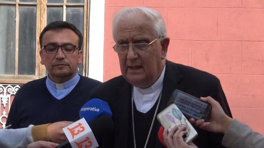 Obispo Goic tras denuncia a sacerdotes por supuestos abusos: "Quiero pedir perdón"