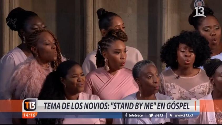 [VIDEO] La emocionante interpretación de "Stand by me" en la boda real