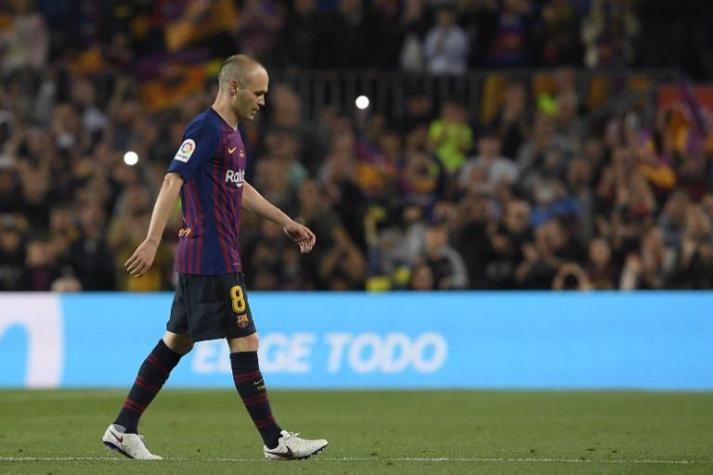 [VIDEO] Así fue la emotiva despedida de Andrés Iniesta del Barcelona
