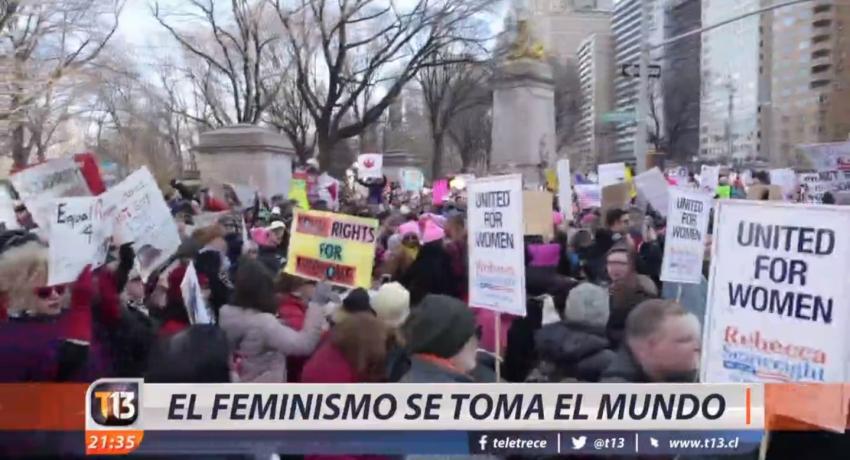 [VIDEO] El feminismo se toma el mundo